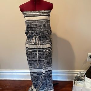 Summer or tropical vacation staple scrapple dress